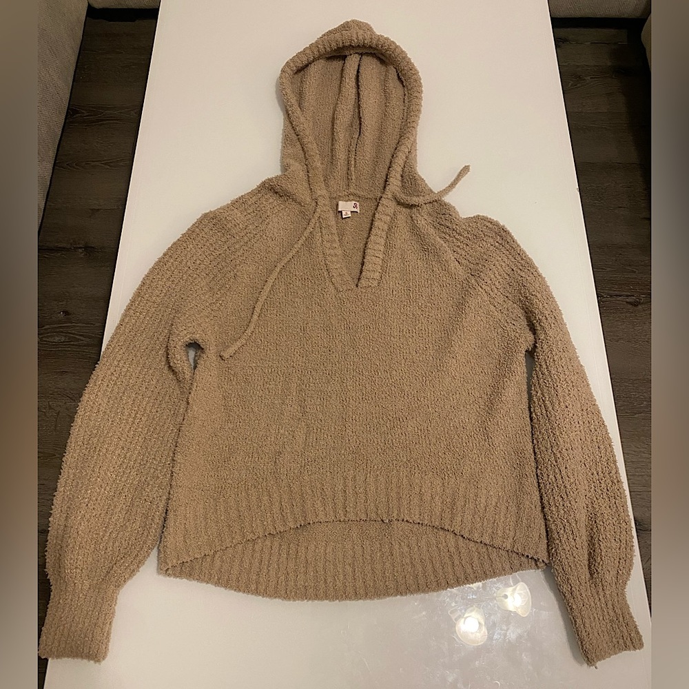 fuzzy soft teddy bear hoodie